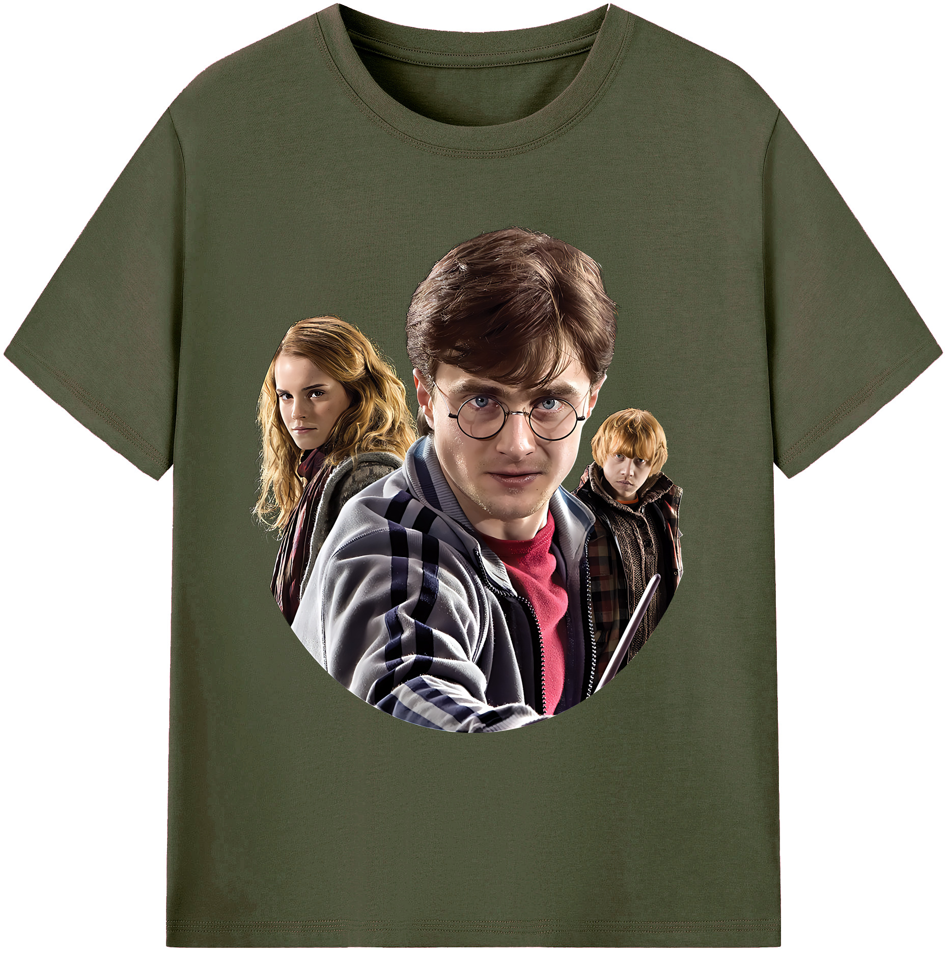 （画像用） Harry Potter ハリー・ポッターシリーズ 綿100％ メンズ半袖Tシャツ｜肌触りやわらか＆通気性